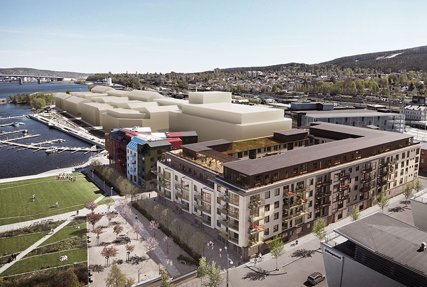 Apartments in the Inner Harbour of Sundsvall