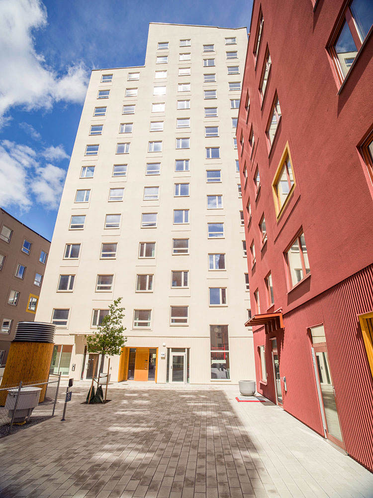 Micro living apartments in Kista - Stockholm, Sweden